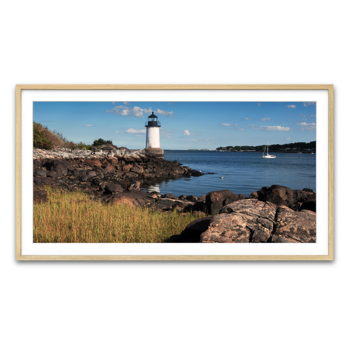 Framed Print 2x1 Natural