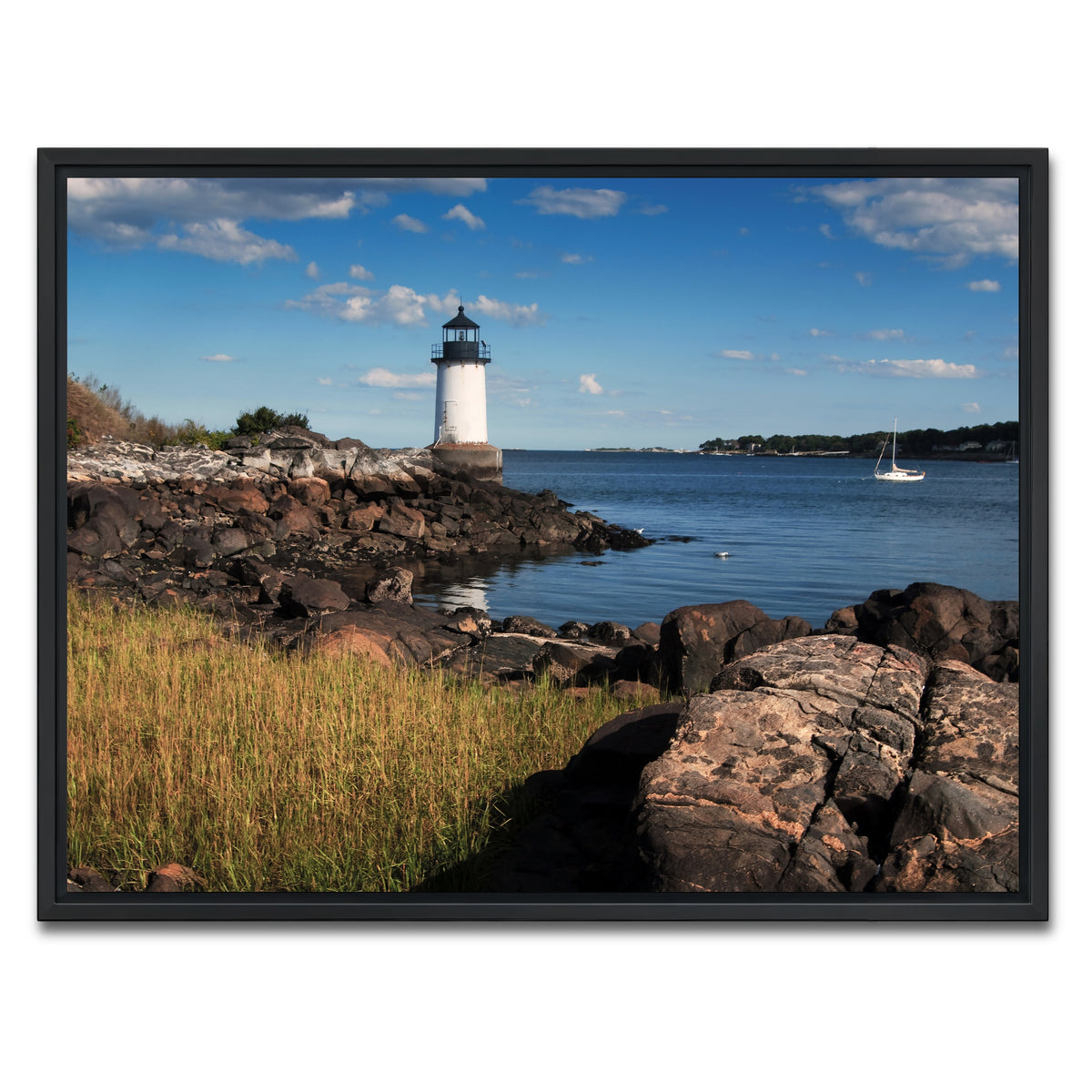 AUTO-MOCKUP WHITE | Fort Pickering | 1 Piece | Black Framed Canvas | group=4x3