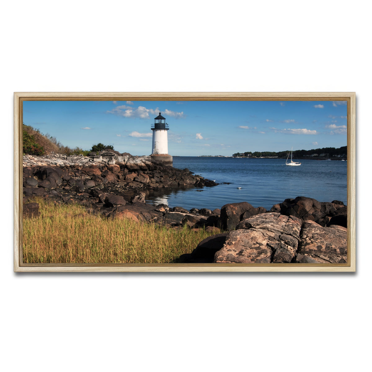 AUTO-MOCKUP WHITE | Fort Pickering | 1 Piece | Natural Framed Canvas | group=2x1