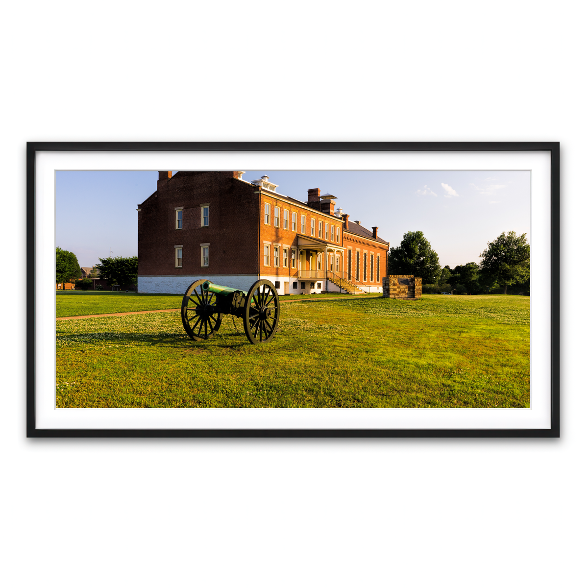 Framed Print 2x1 Black