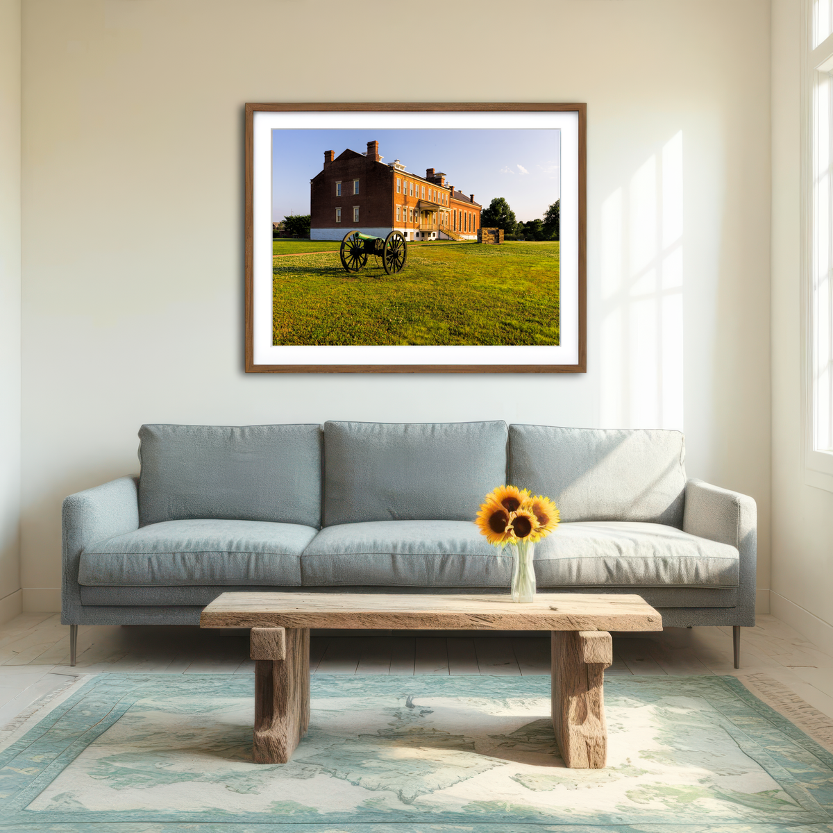 AUTO-MOCKUP ROOM | Fort Smith National Historic Site Wall Art