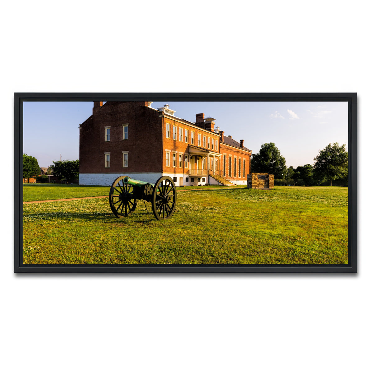 AUTO-MOCKUP WHITE | Fort Smith National Historic Site | 1 Piece | Black Framed Canvas | group=2x1