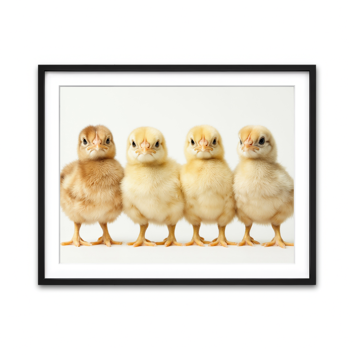 Framed Print 4x3 Black