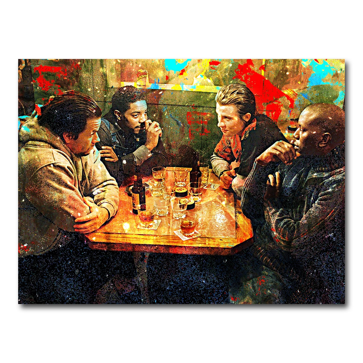 AUTO-MOCKUP WHITE | Four Brothers | 1 Piece | Gallery Wrap Canvas | group=4x3