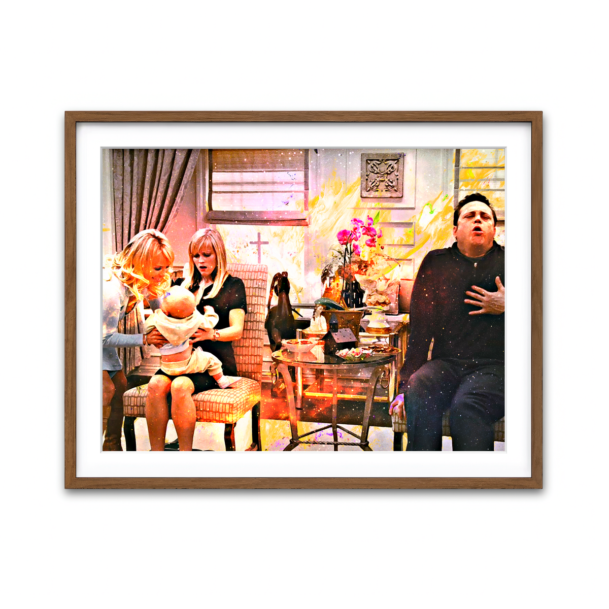 Framed Print 4x3 Walnut