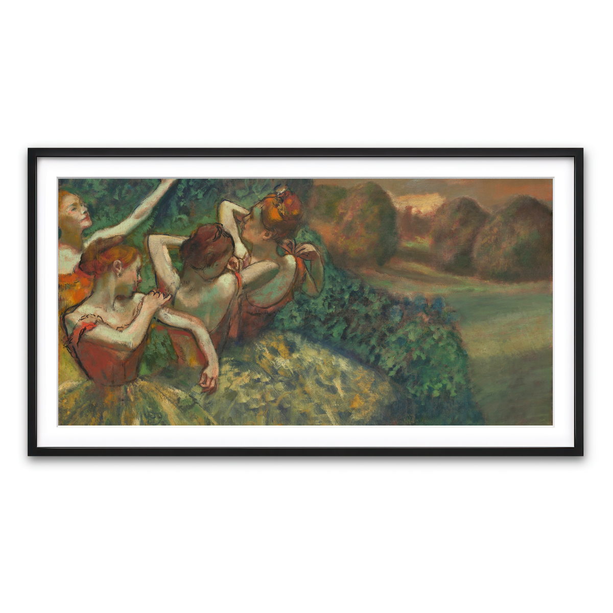 Framed Print 2x1 Black