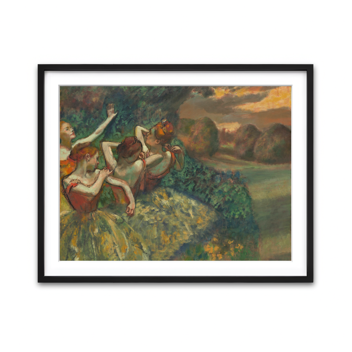 Framed Print 4x3 Black