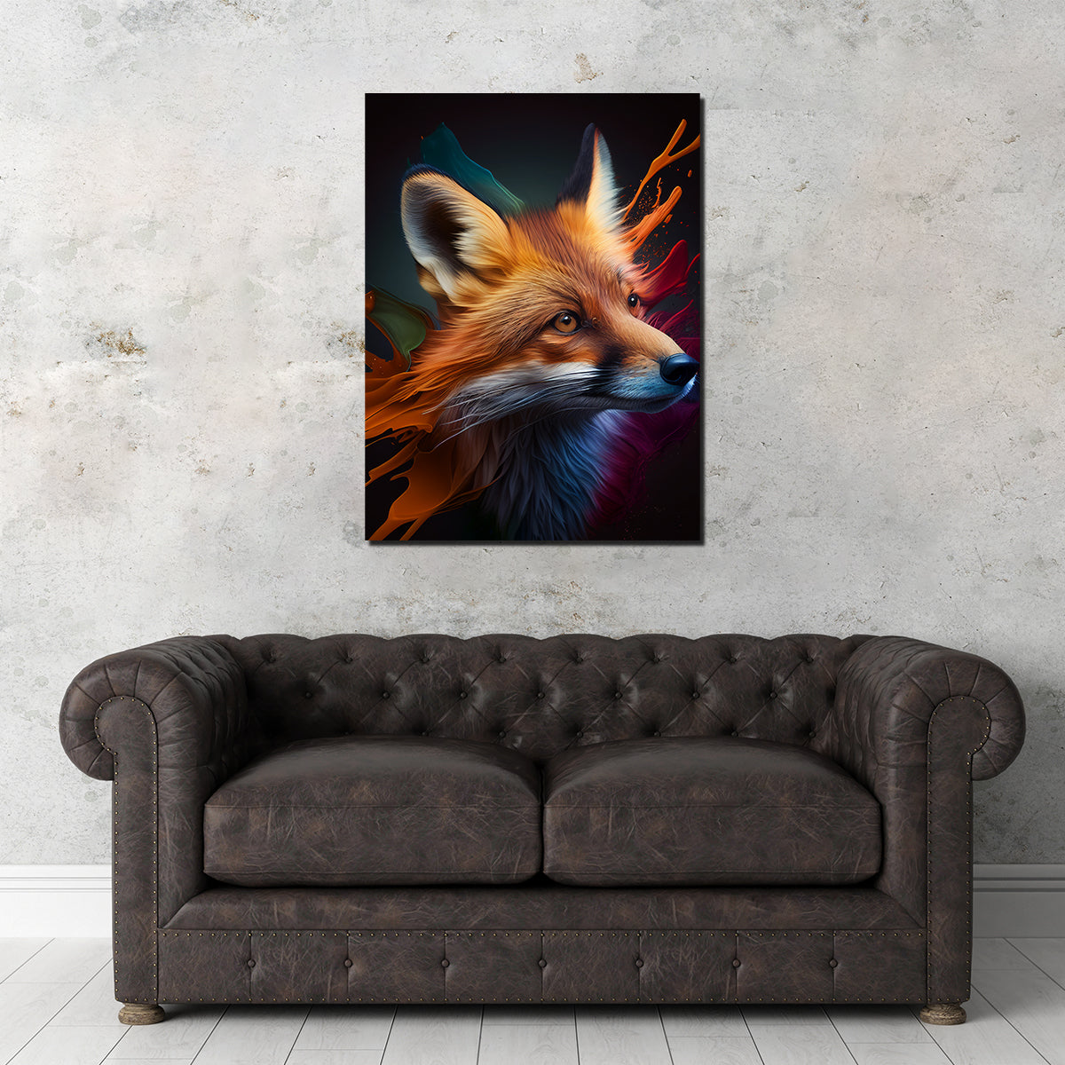 Fox Portrait Wall Art