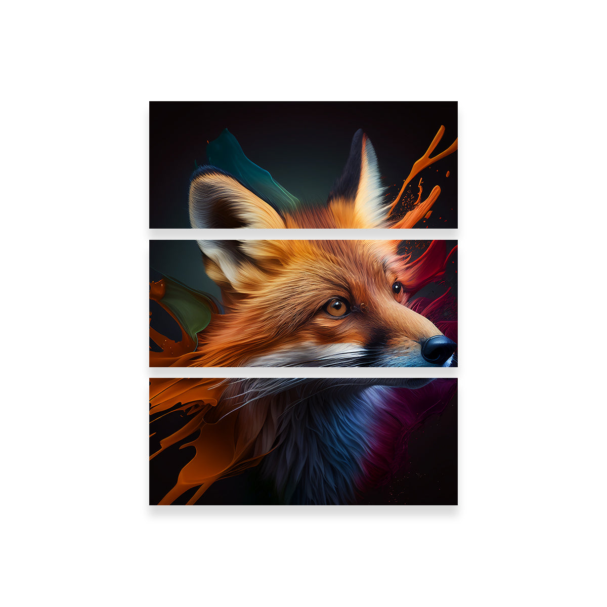 Fox Portrait Wall Art