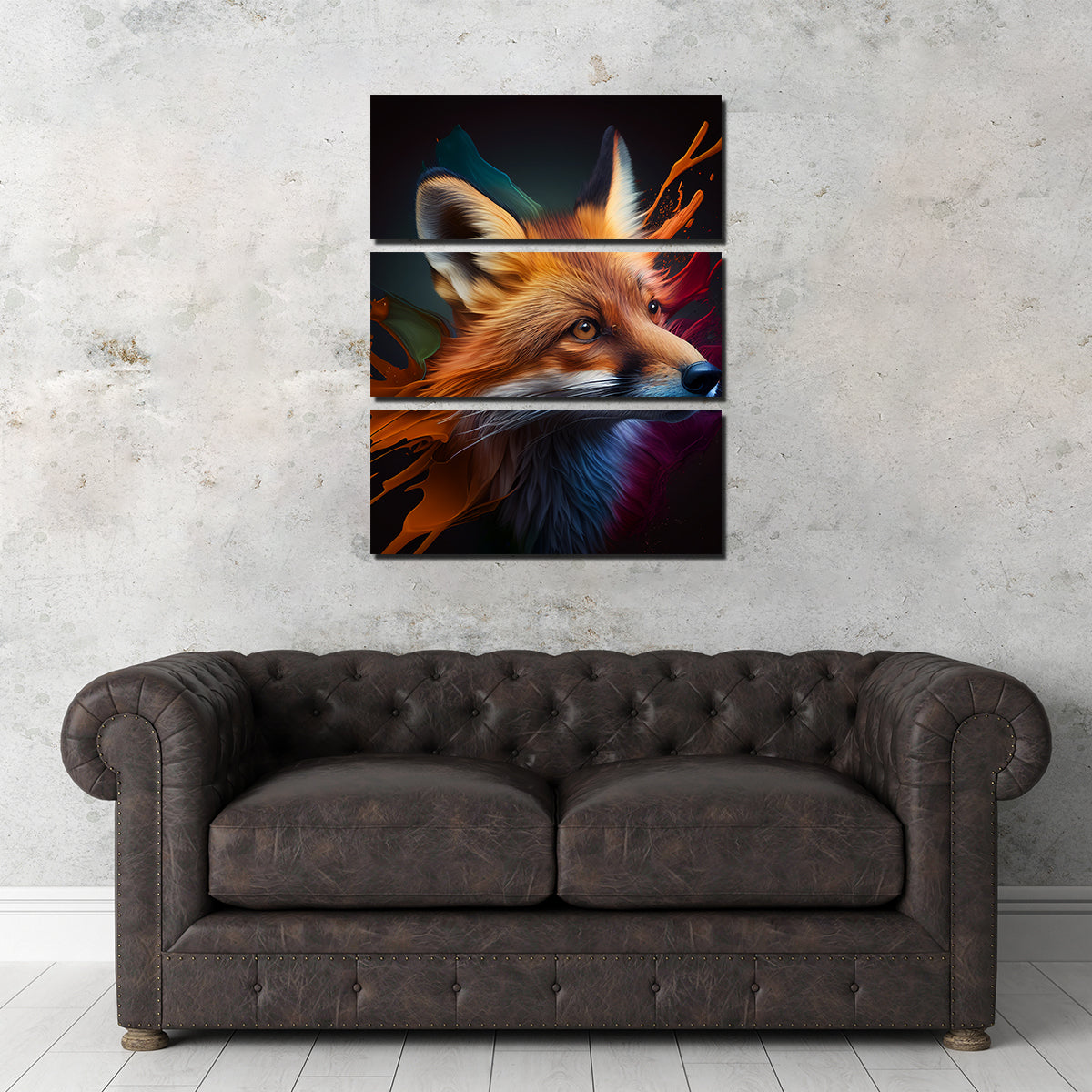Fox Portrait Wall Art