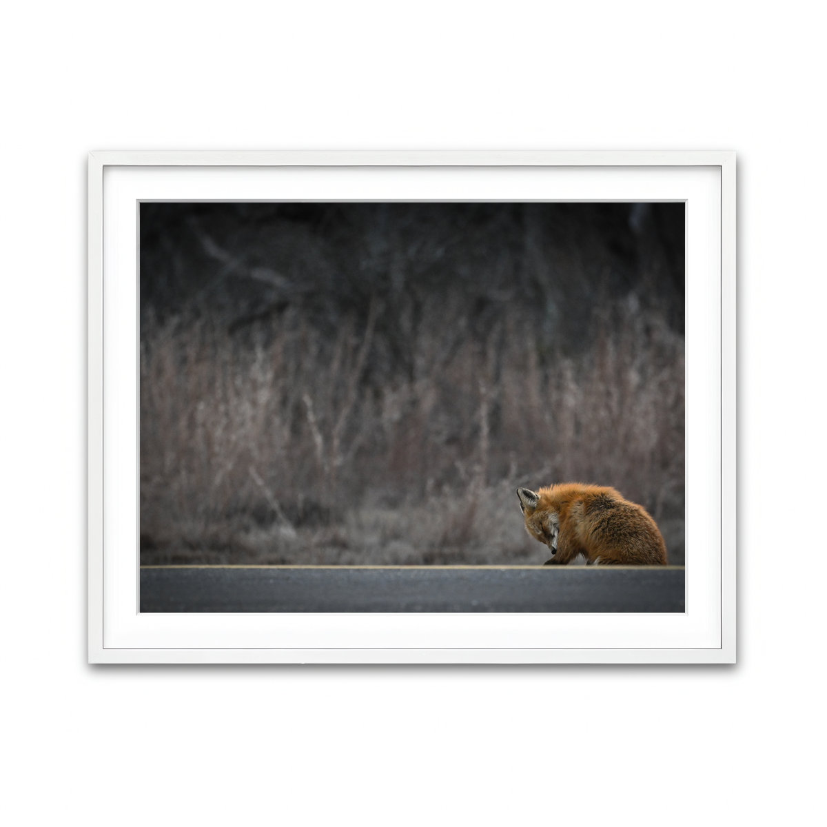 Framed Print 4x3 White