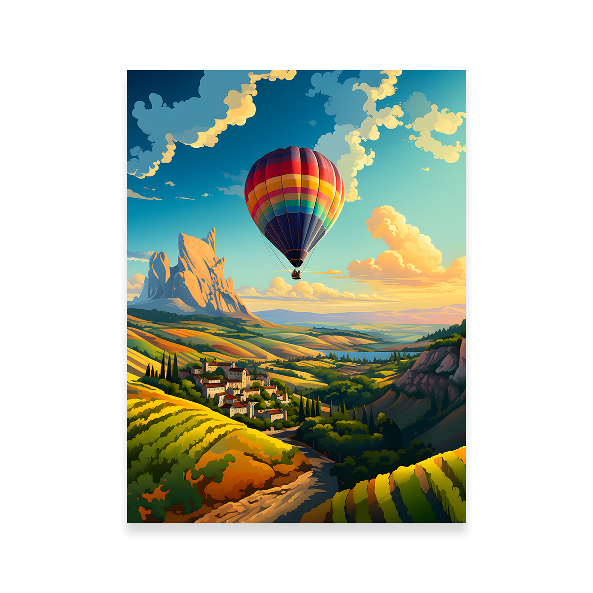 French Vineyards Wall Art