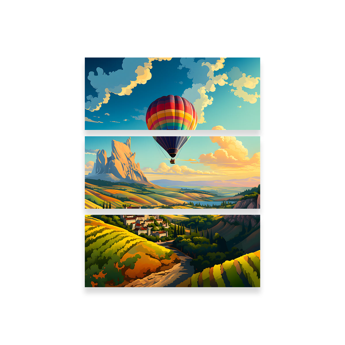 French Vineyards Wall Art