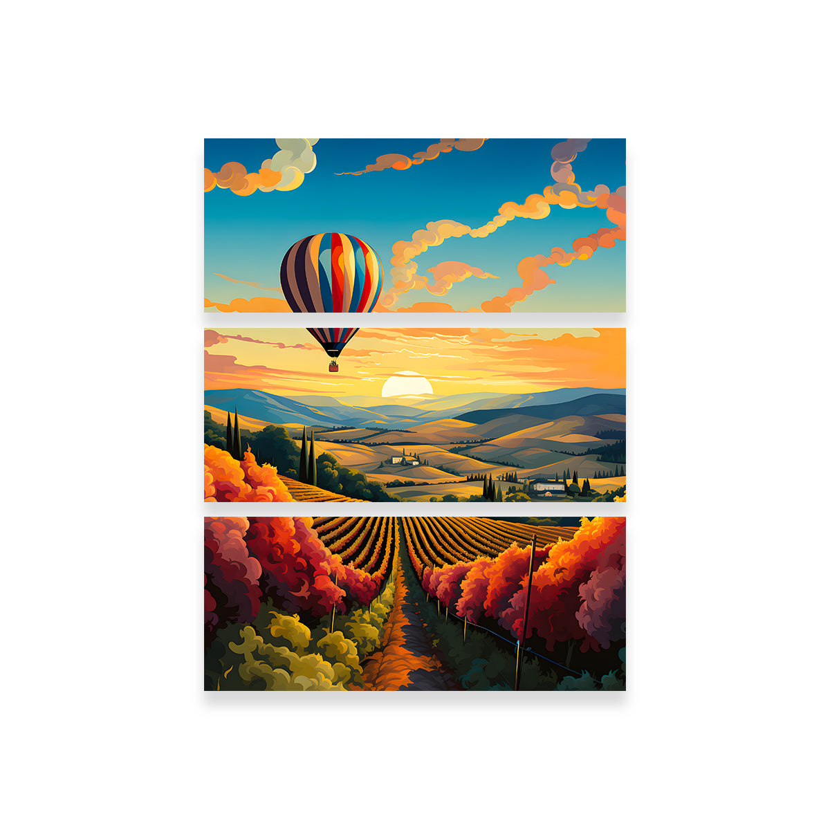 France - French Vineyards Wall Art