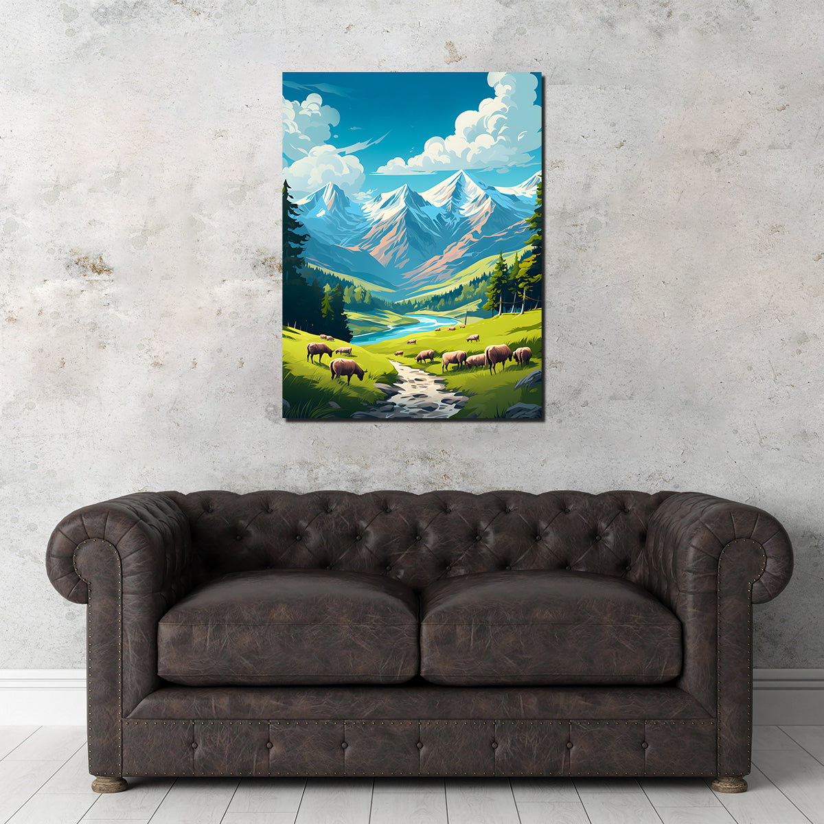 Queyras Regional Nature Park - France Wall Art