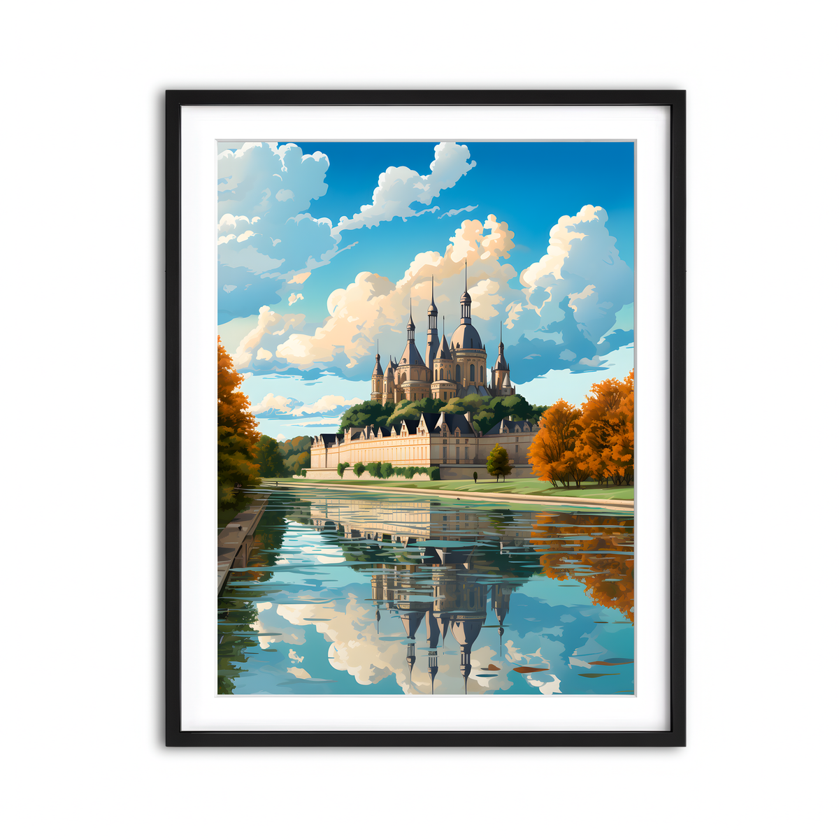 Framed Print 3x4 Black