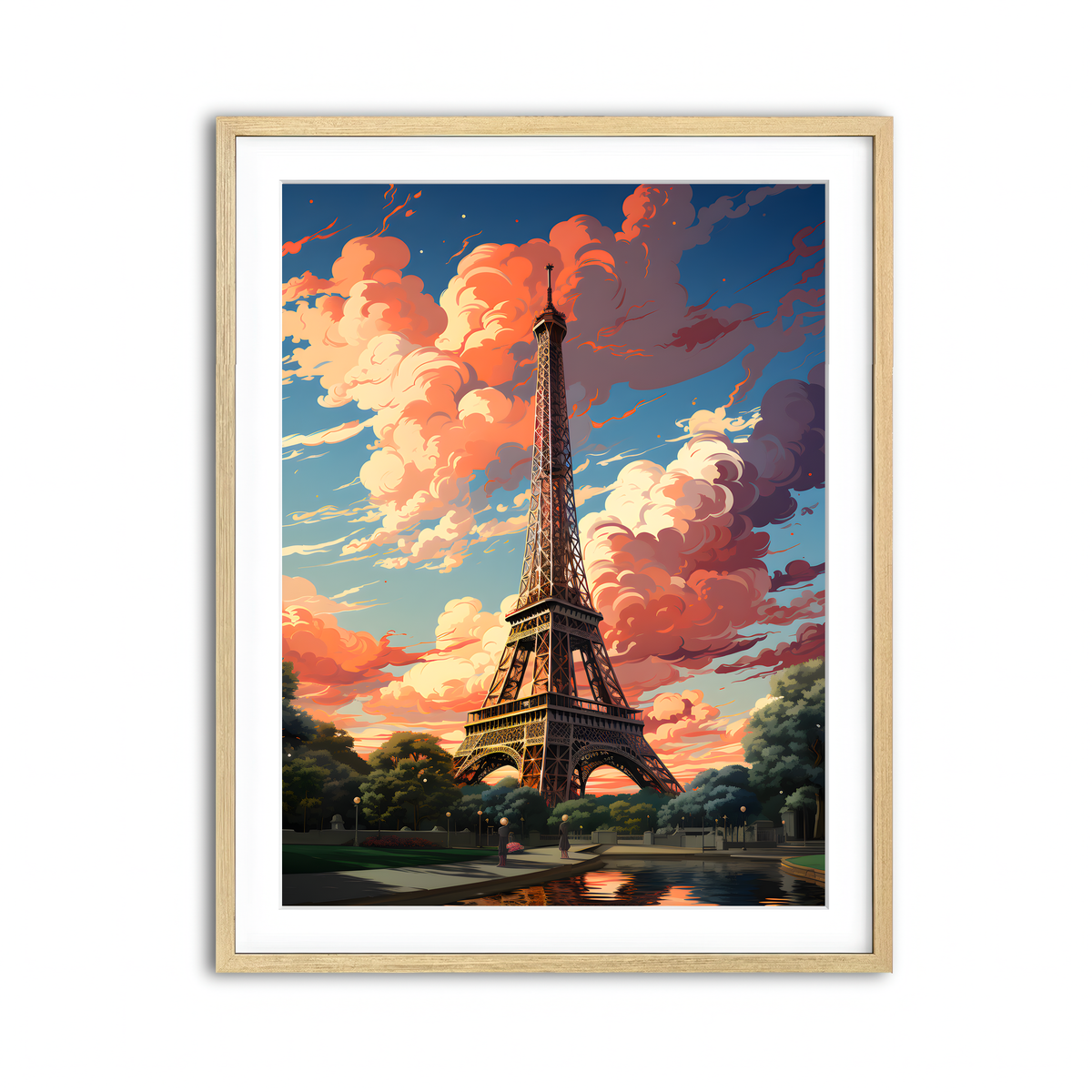 Framed Print 3x4 Natural