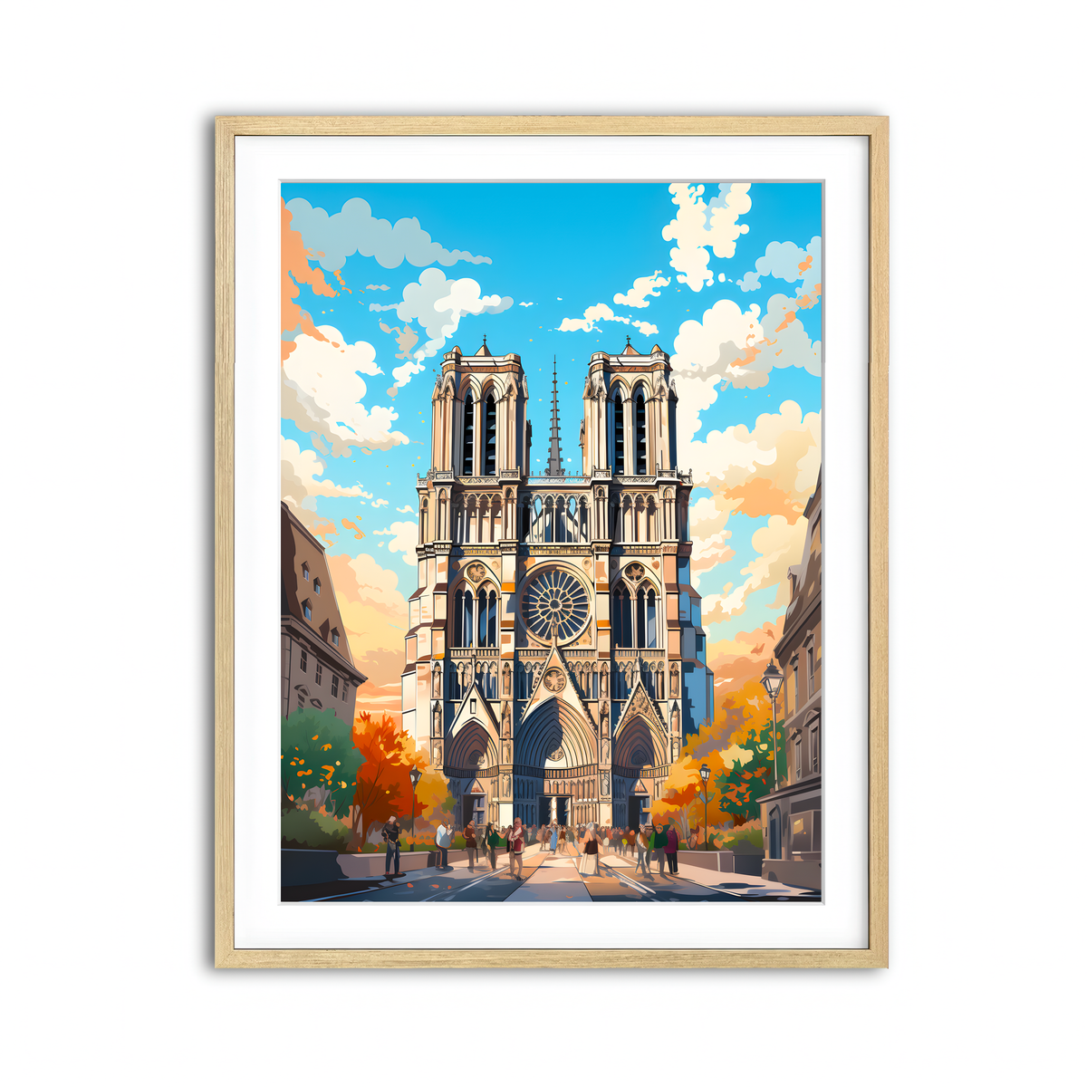 Framed Print 3x4 Natural