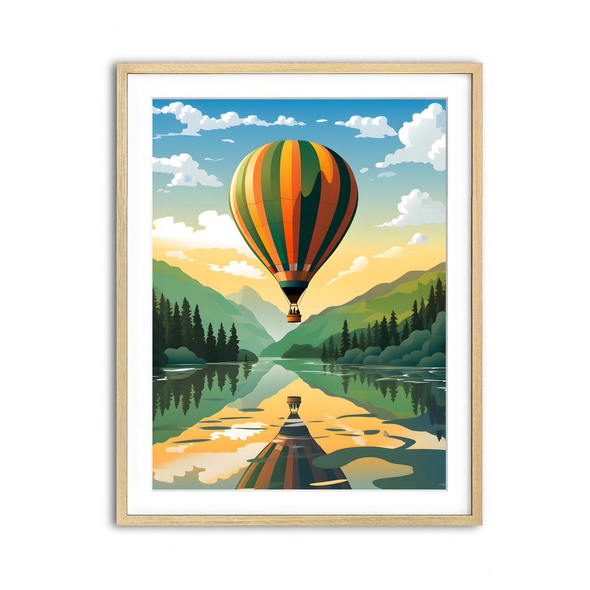 Framed Print 3x4 Natural