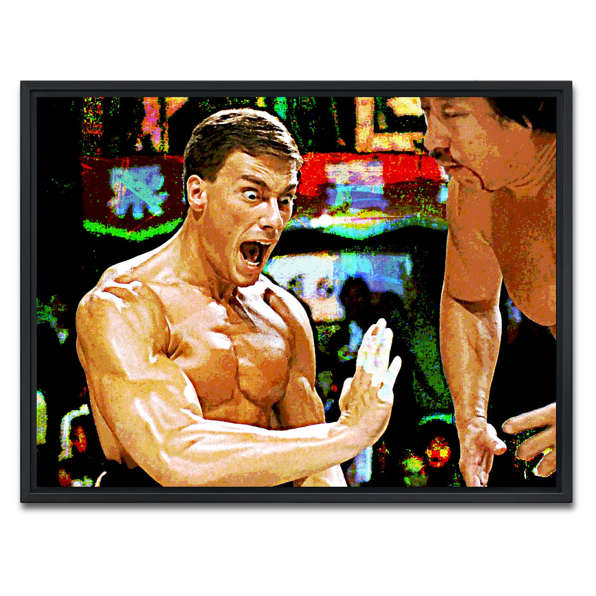AUTO-MOCKUP WHITE | Frank Dux | 1 Piece | Black Framed Canvas | group=4x3