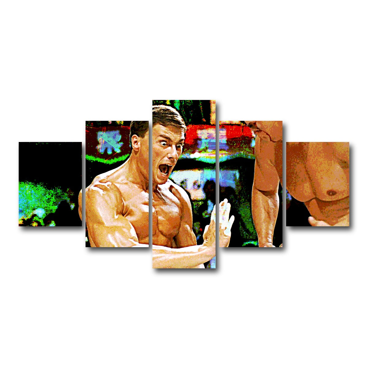 AUTO-MOCKUP WHITE | Frank Dux | 5 Piece | Gallery Wrap Canvas | group=5_short