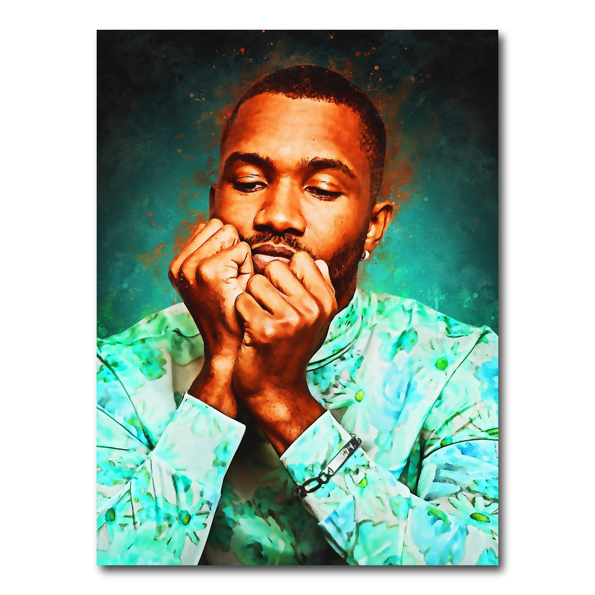 AUTO-MOCKUP WHITE | Frank Ocean | 1 Piece | Gallery Wrap Canvas | group=3x4