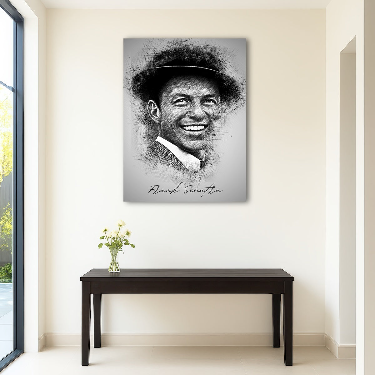 AUTO-MOCKUP ROOM | Frank Sinatra Sketch