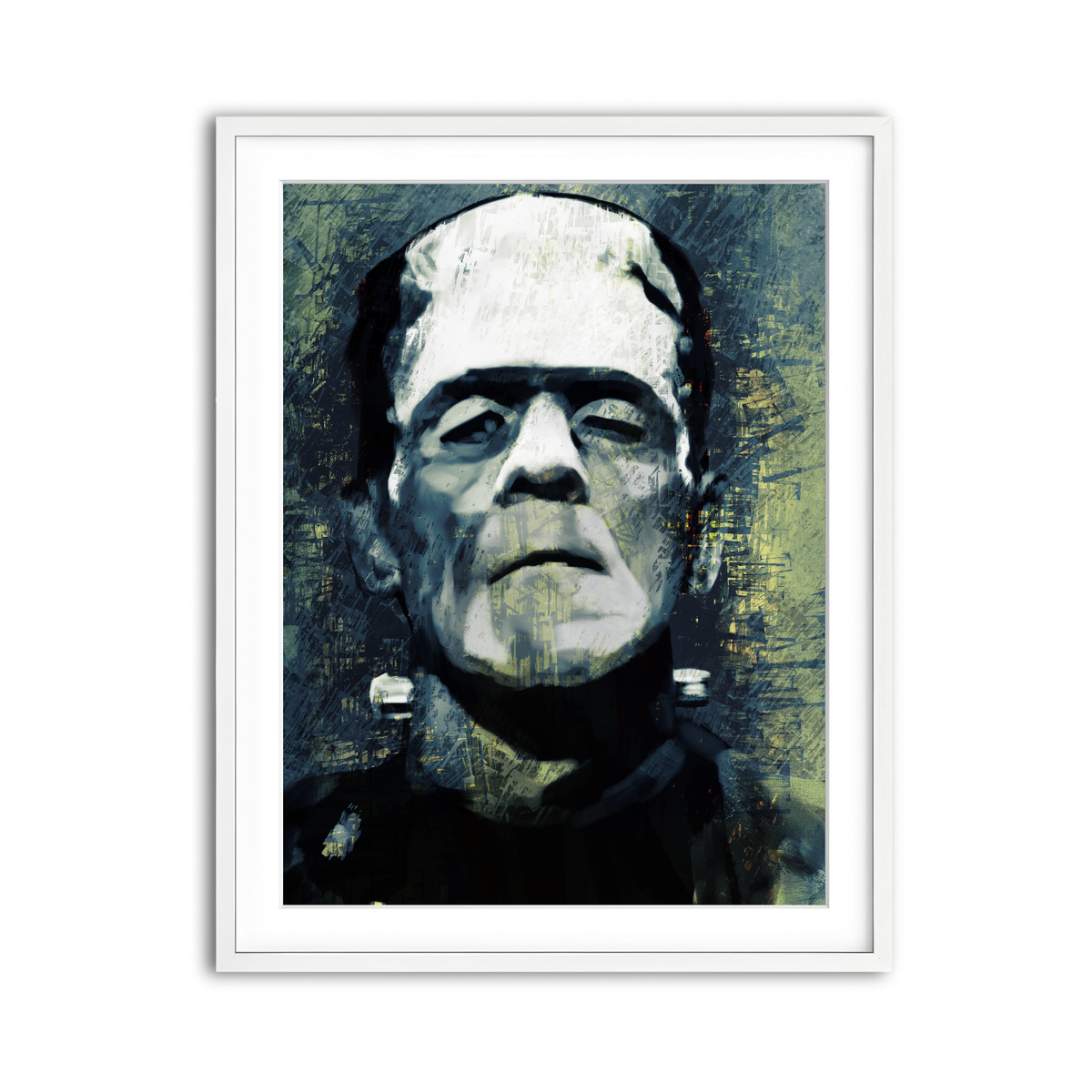 Framed Print 3x4 White