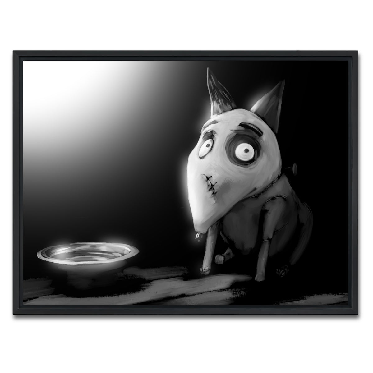 AUTO-MOCKUP WHITE | Frankenweenie | 1 Piece | Black Framed Canvas | group=4x3