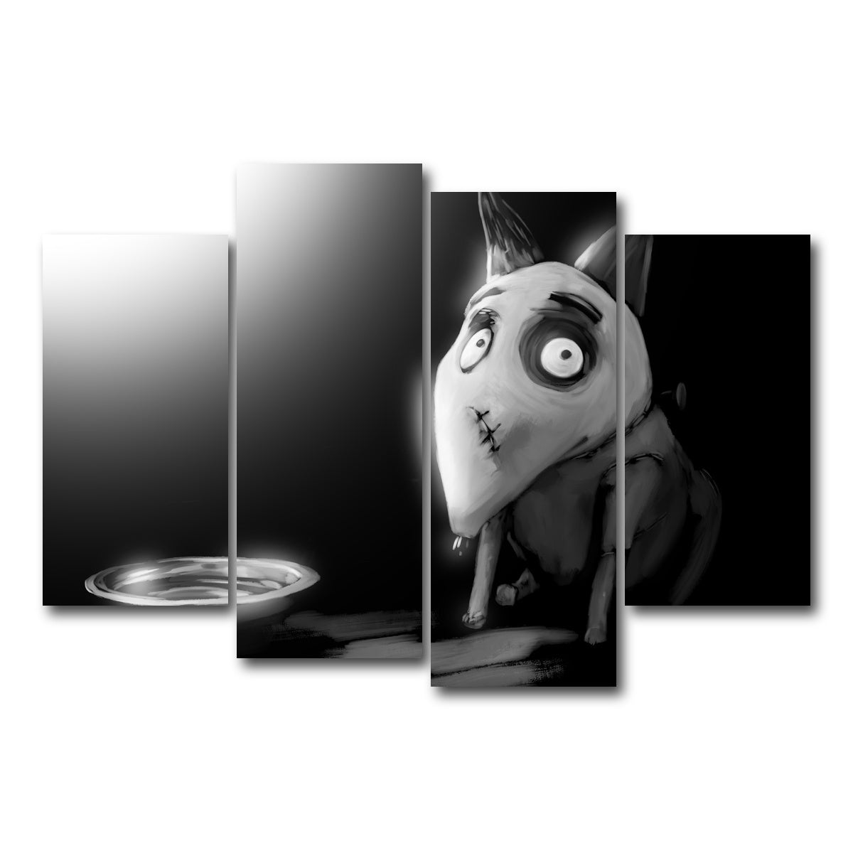 AUTO-MOCKUP WHITE | Frankenweenie | 4 Piece | Gallery Wrap Canvas | group=4_short