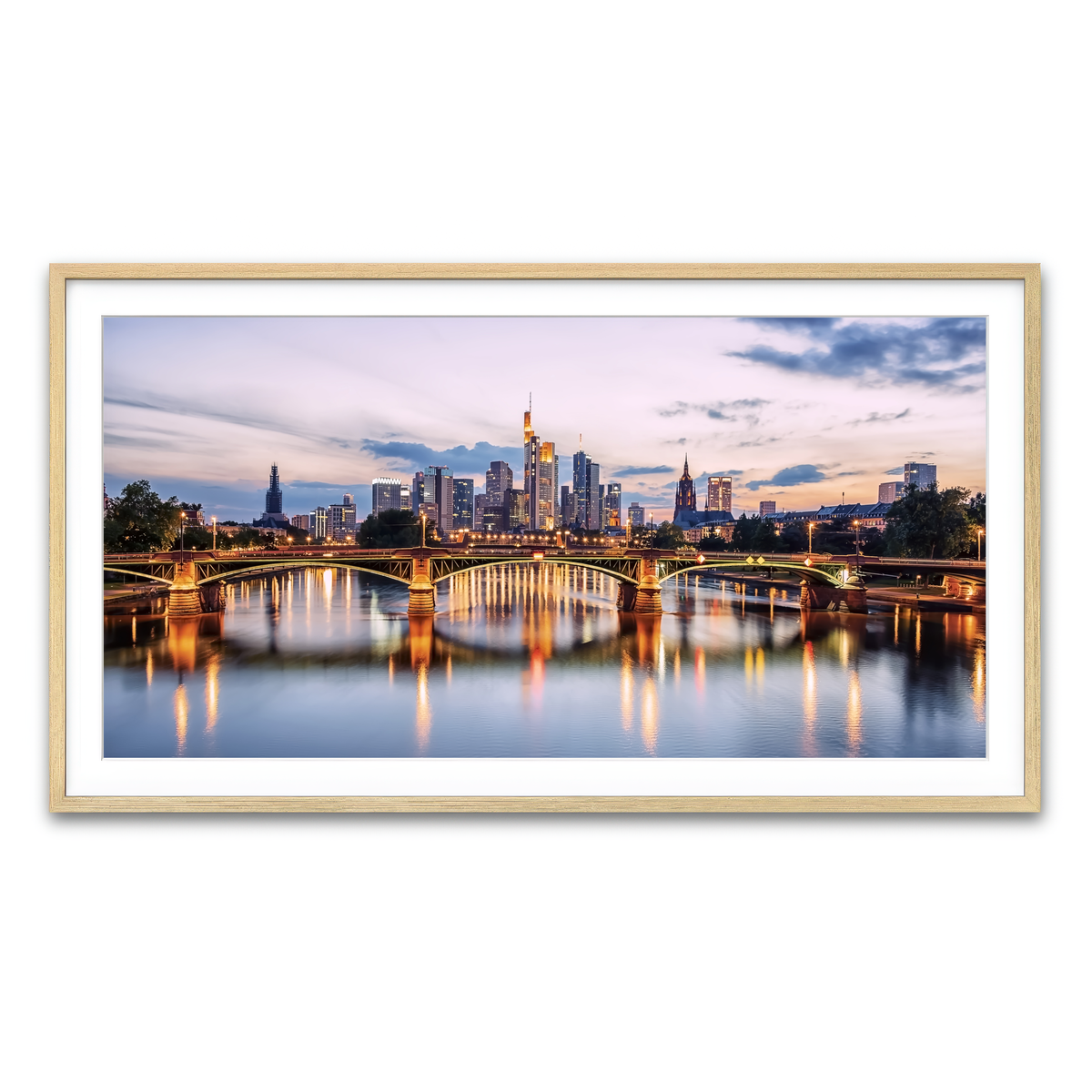 Framed Print 2x1 Natural
