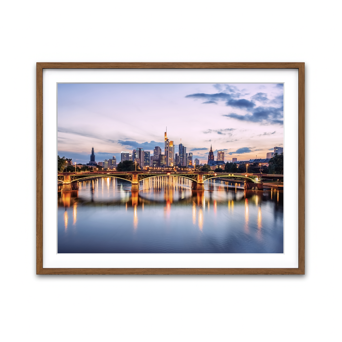Framed Print 4x3 Walnut