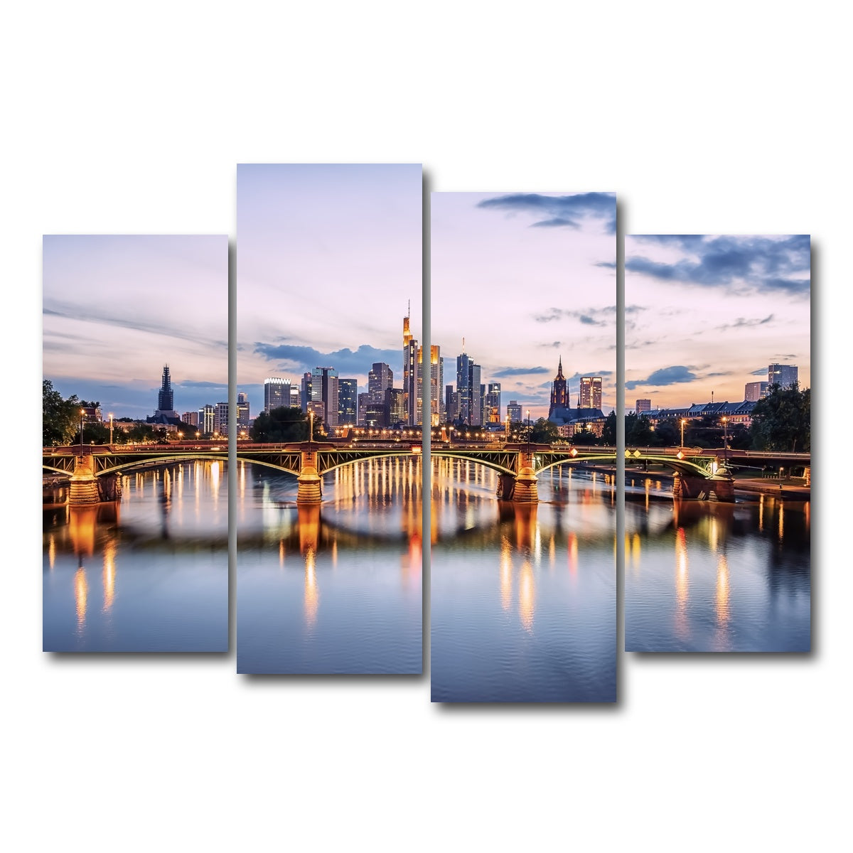 AUTO-MOCKUP WHITE | Frankfurt | 4 Piece | Gallery Wrap Canvas | group=4_normal