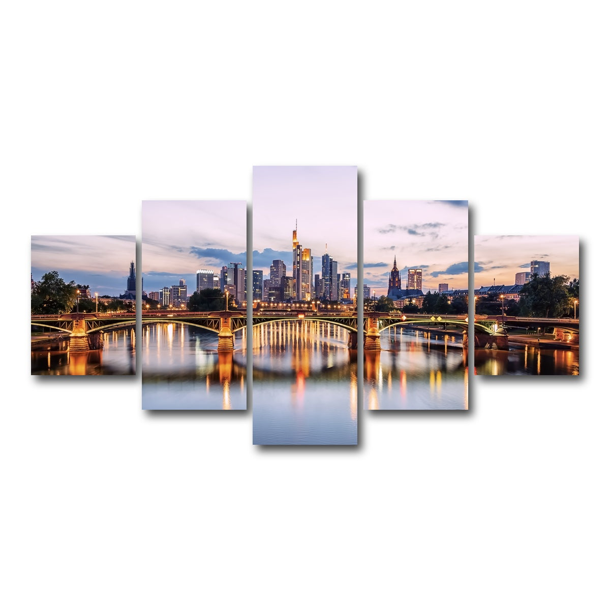 AUTO-MOCKUP WHITE | Frankfurt | 5 Piece | Gallery Wrap Canvas | group=5_short