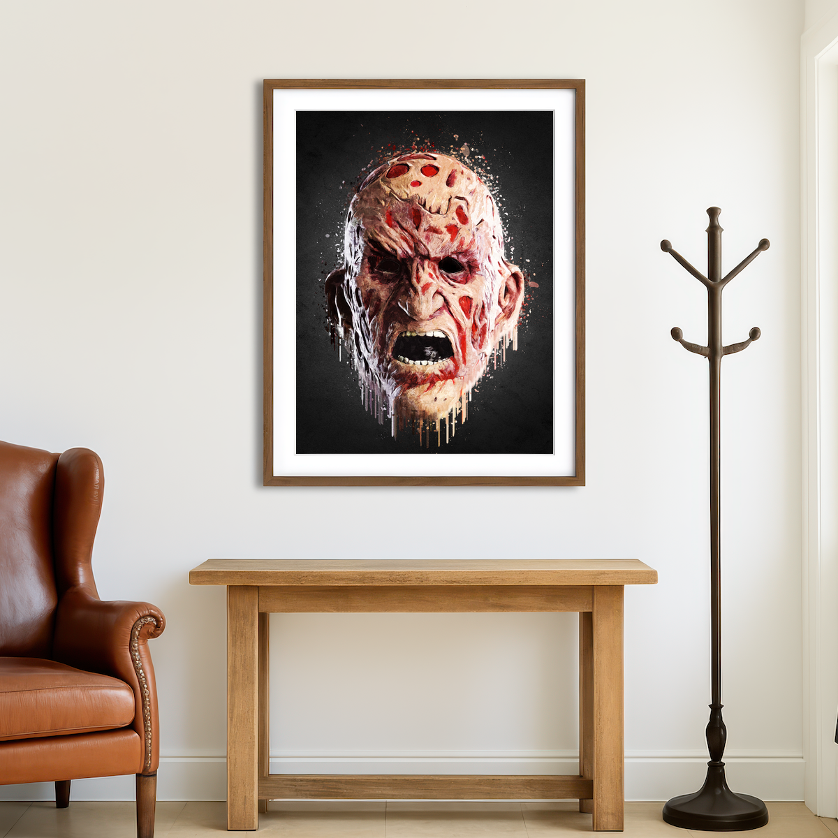 AUTO-MOCKUP ROOM | Freddy Portrait Wall Art