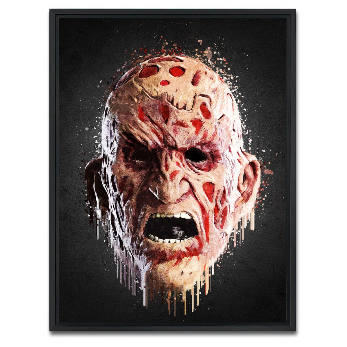 AUTO-MOCKUP WHITE | Freddy Portrait | 1 Piece | Black Framed Canvas | group=3x4