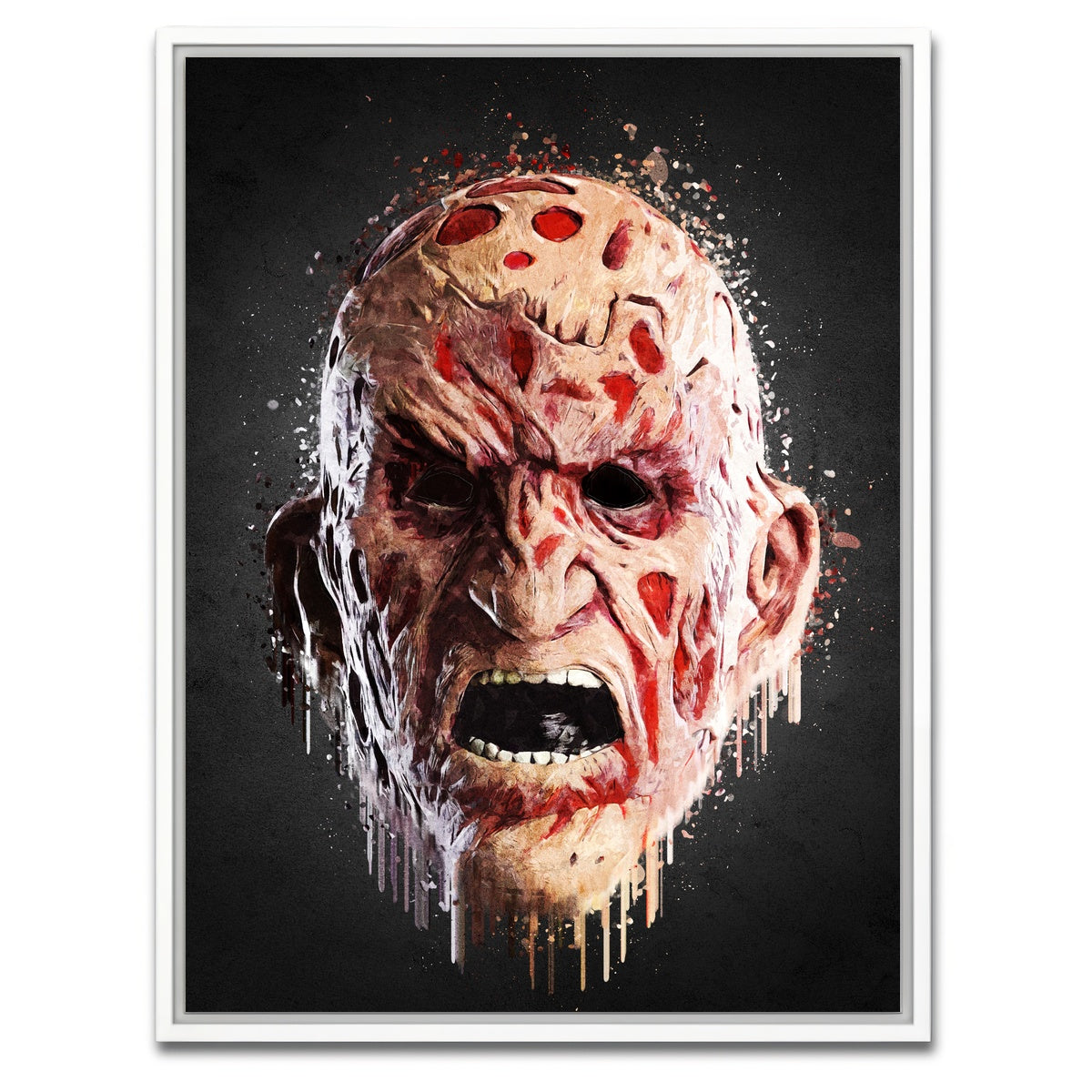 AUTO-MOCKUP WHITE | Freddy Portrait | 1 Piece | White Framed Canvas | group=3x4