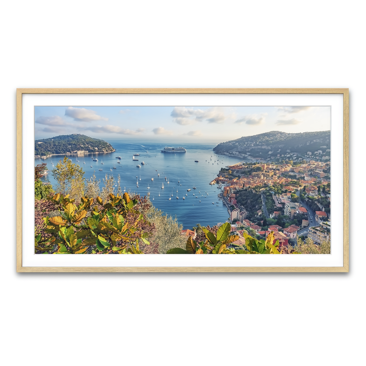 Framed Print 2x1 Natural