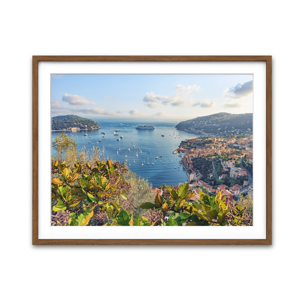 Framed Print 4x3 Walnut