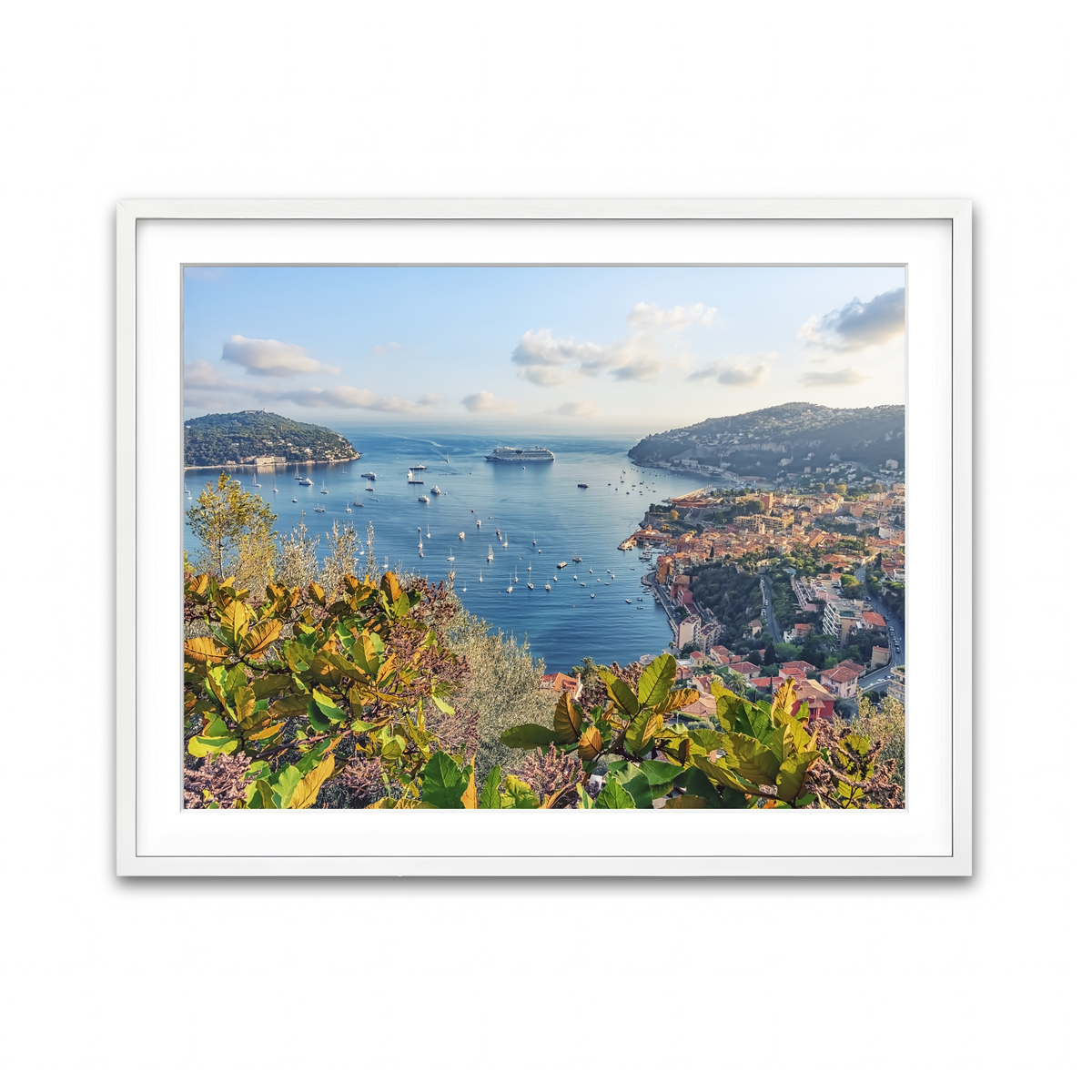 Framed Print 4x3 White