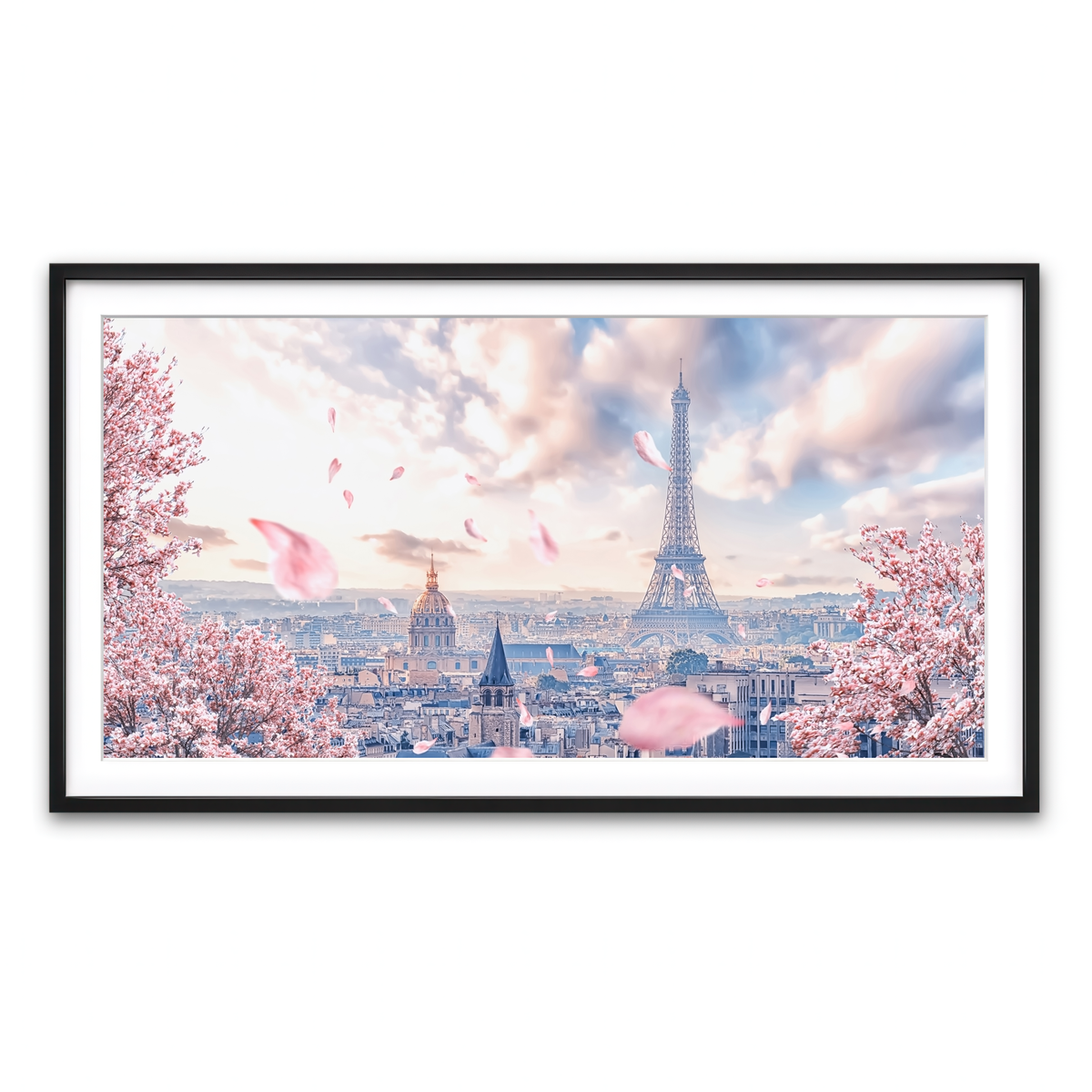 Framed Print 2x1 Black