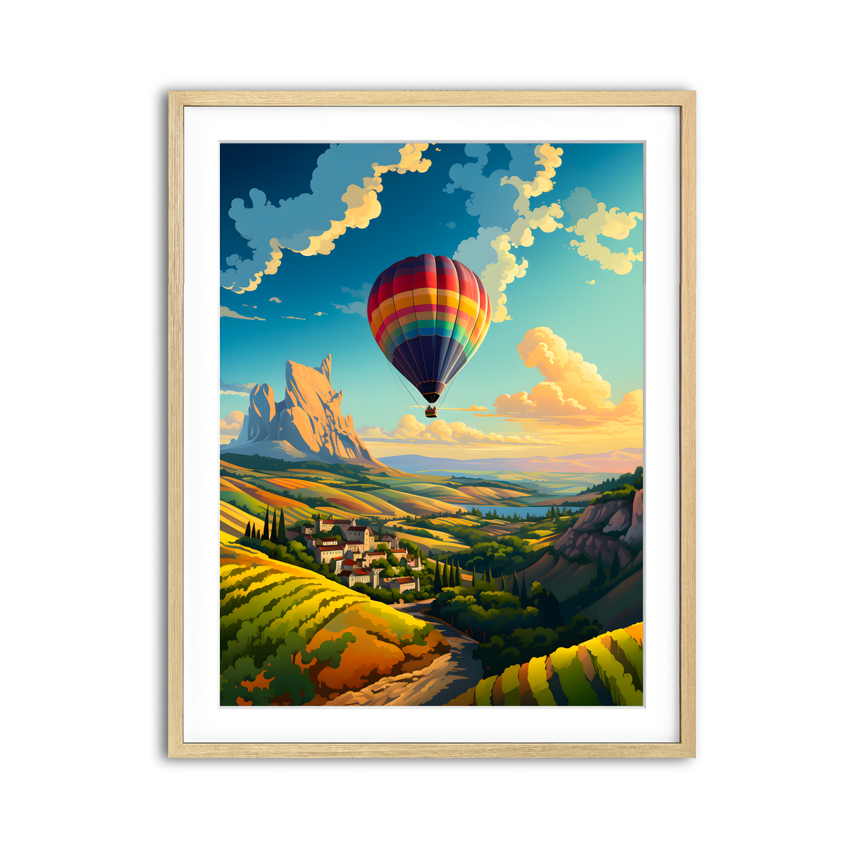 Framed Print 3x4 Natural