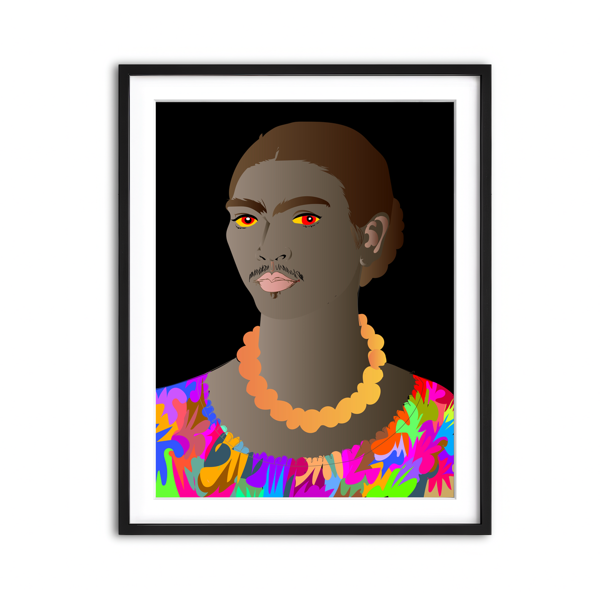 Framed Print 3x4 Black