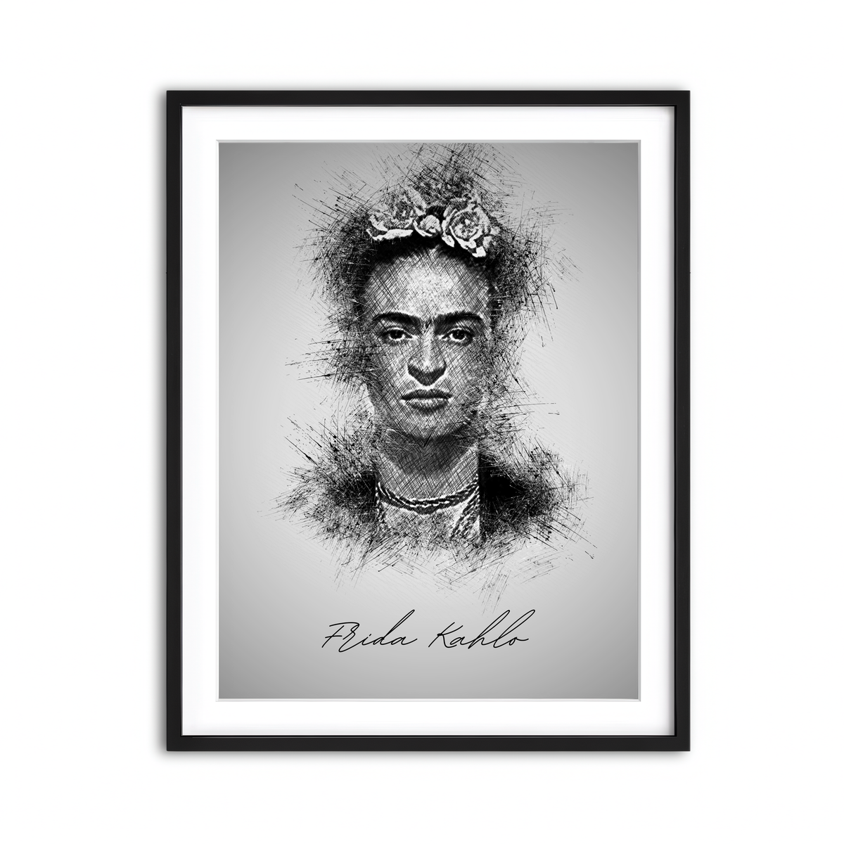 Framed Print 3x4 Black