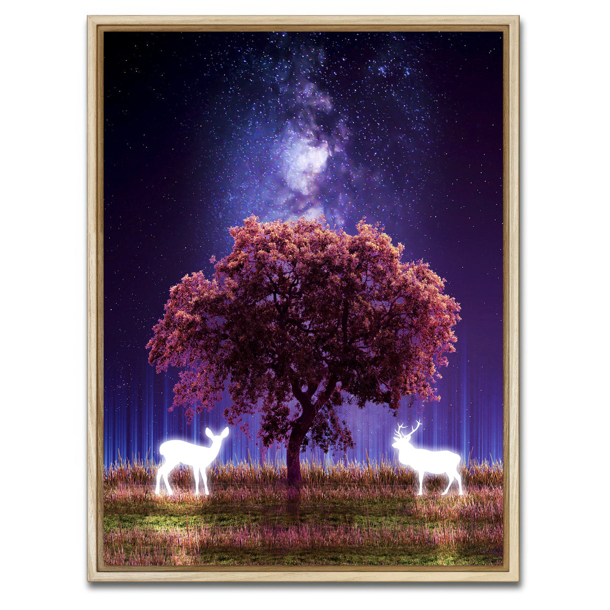 AUTO-MOCKUP WHITE | Friends | 1 Piece | Natural Framed Canvas | group=3x4