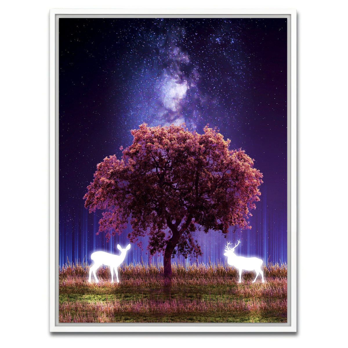 AUTO-MOCKUP WHITE | Friends | 1 Piece | White Framed Canvas | group=3x4