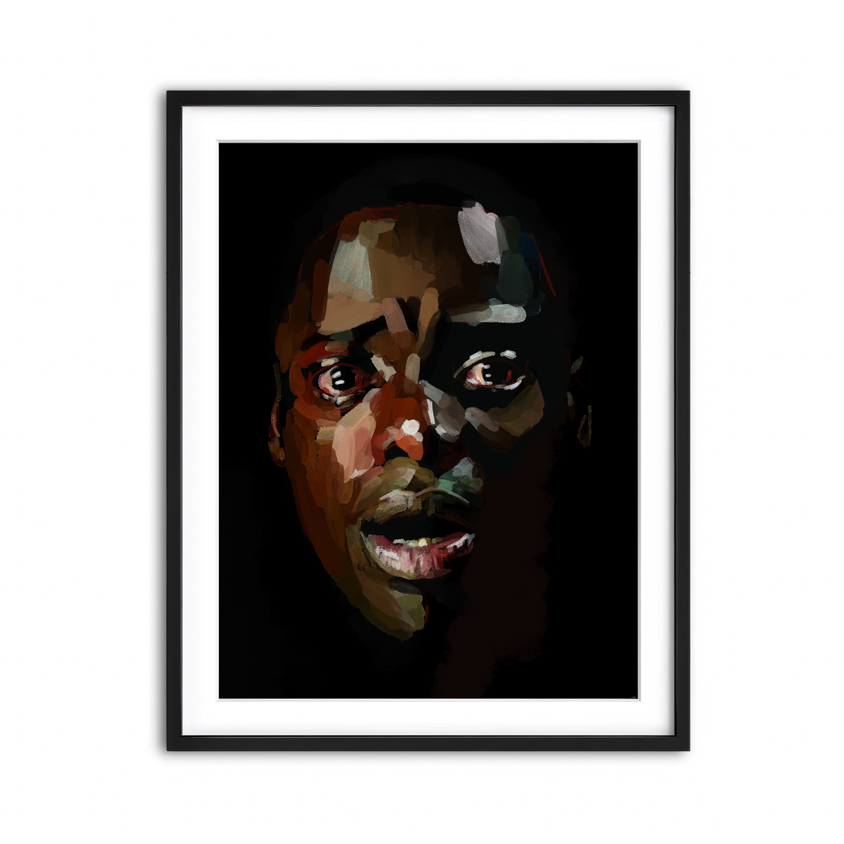 Framed Print 3x4 Black