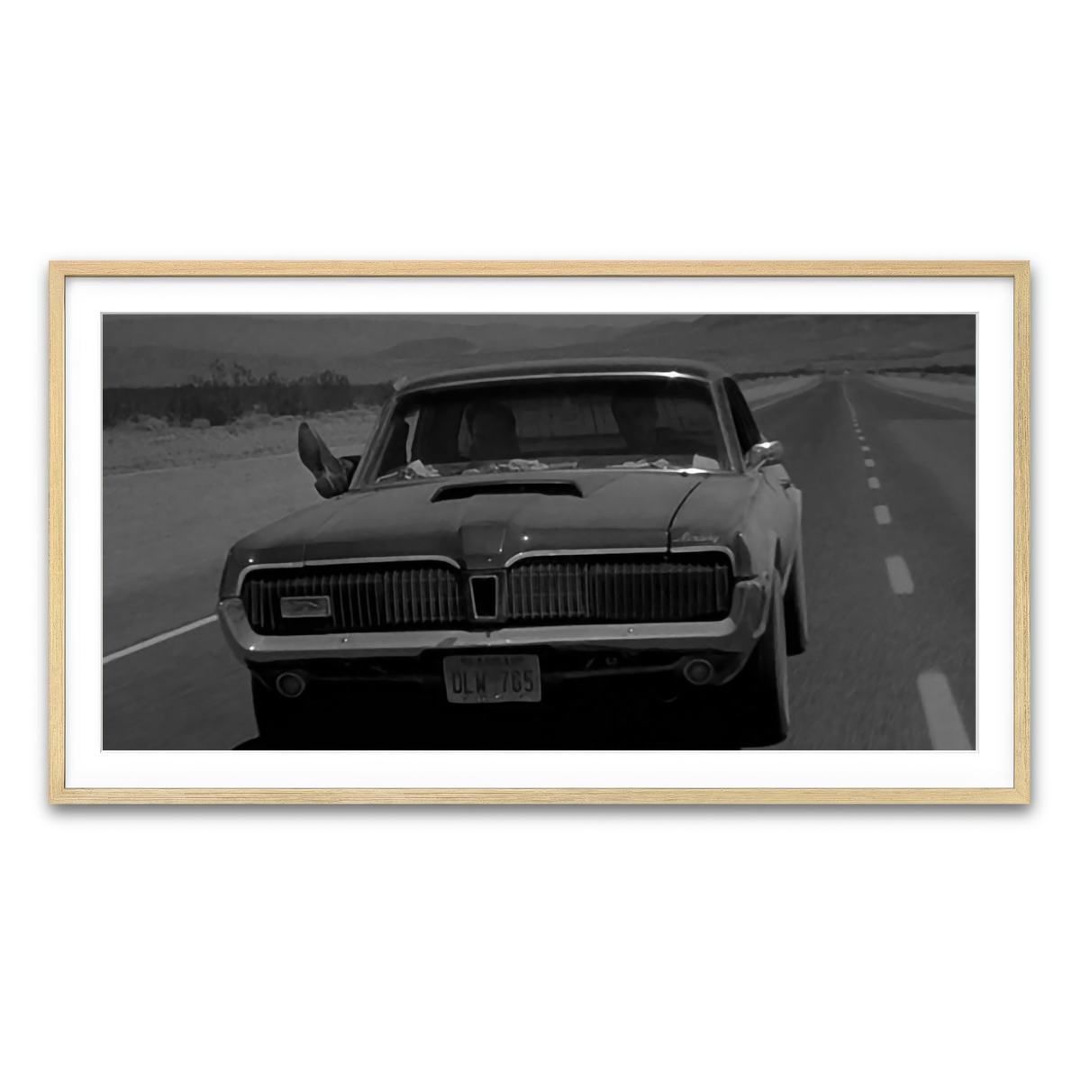 Framed Print 2x1 Natural