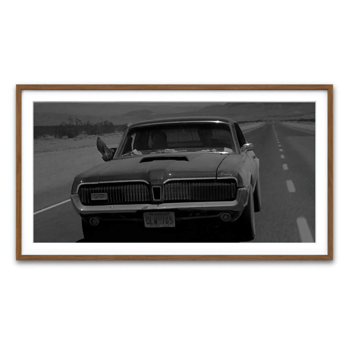 Framed Print 2x1 Walnut