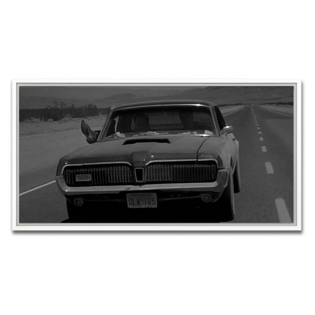 AUTO-MOCKUP WHITE | From dusk till dawn | 1 Piece | White Framed Canvas | group=2x1